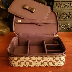 Coach jewelry case